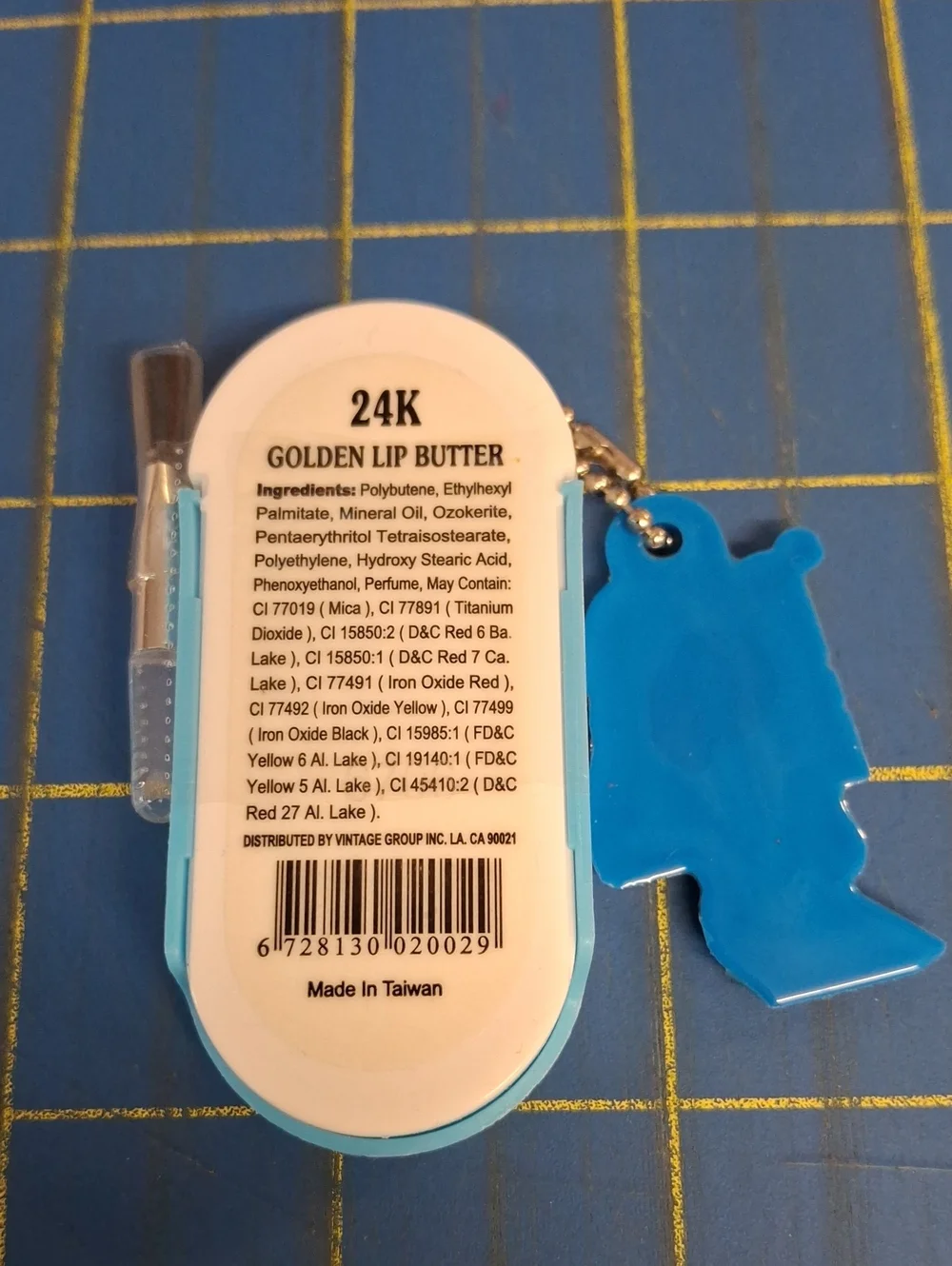 Magic 24K Golden Lip Butter 5g New Sealed Case  Keychain - Mocha